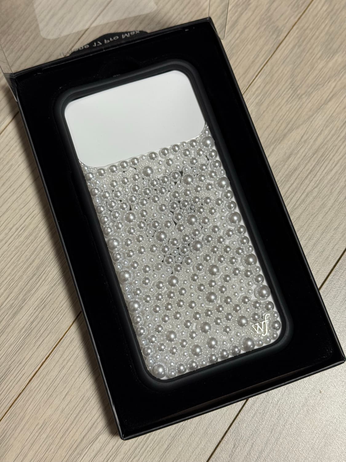 와일드플라워 진주 iphone 17 pro max 케이스 상품이미지3