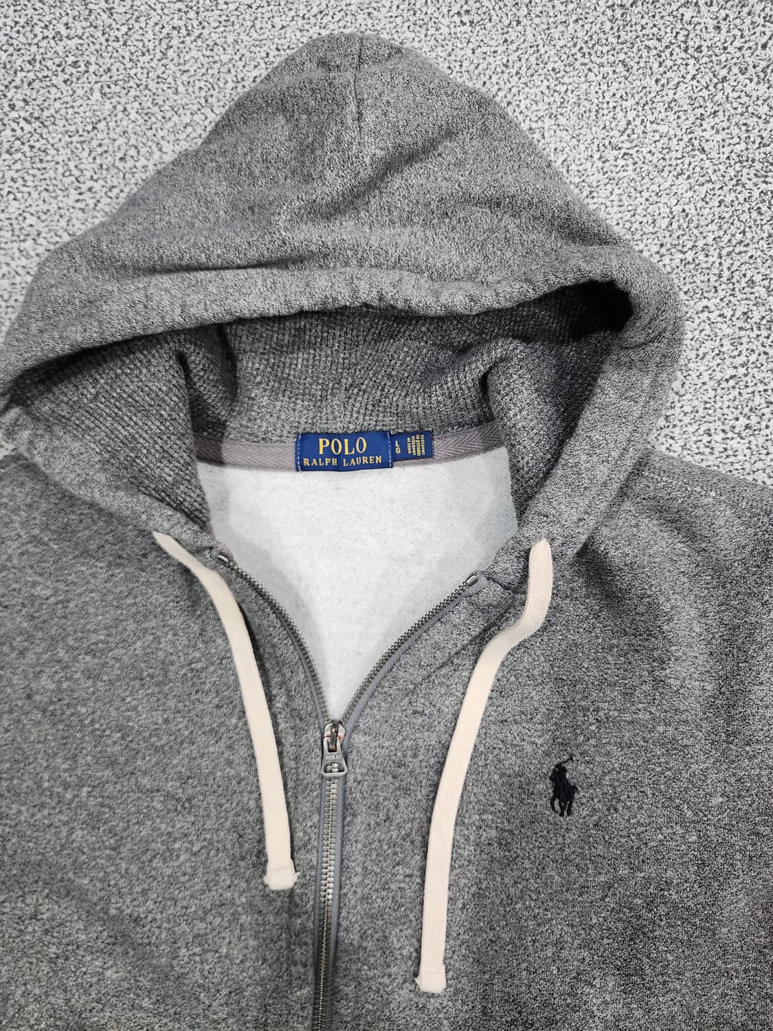 폴로 랄프로렌 후드집업 그레이 L 상품이미지2