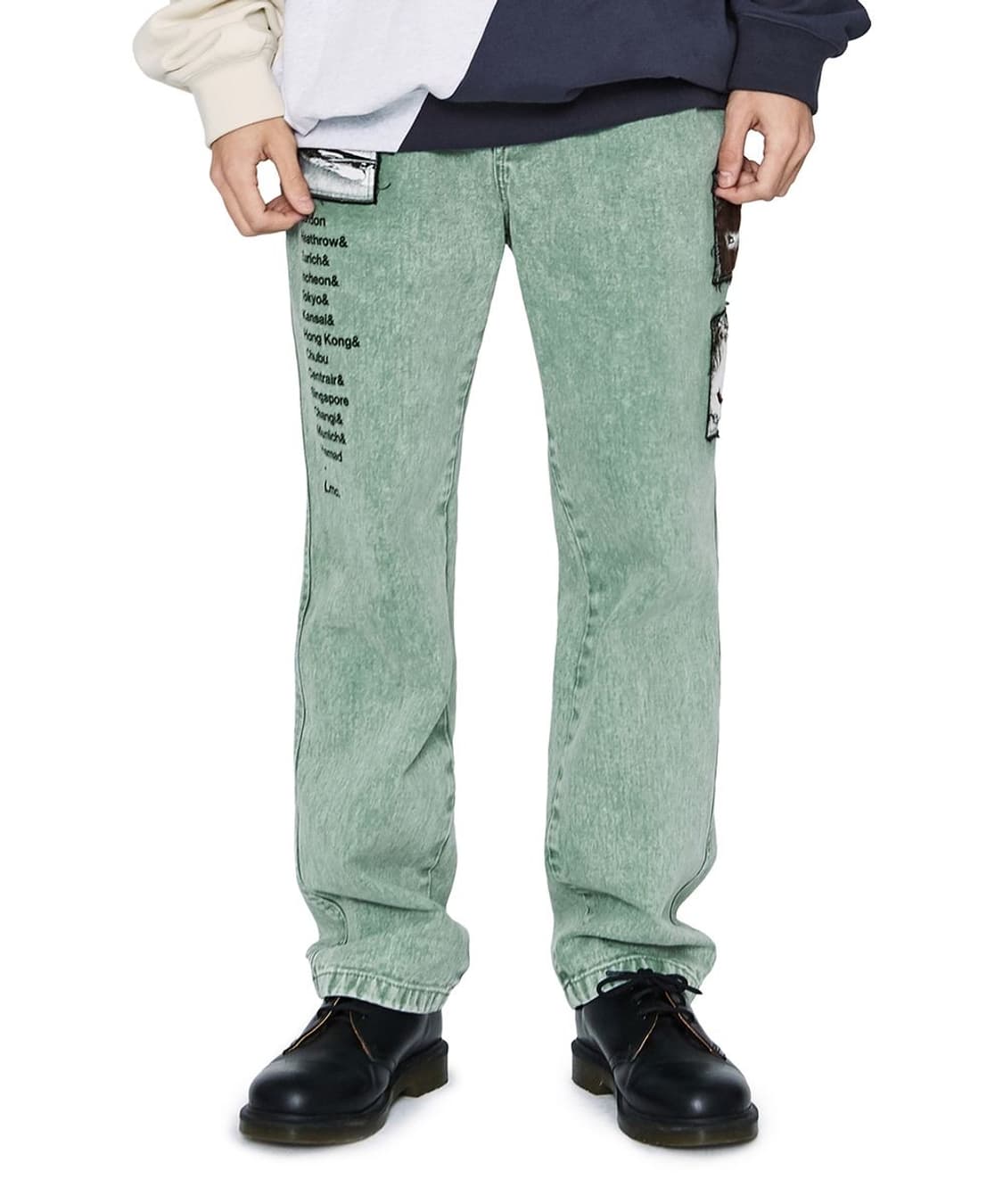 LMC 스톤 민트 데님 청바지 L 상품이미지1