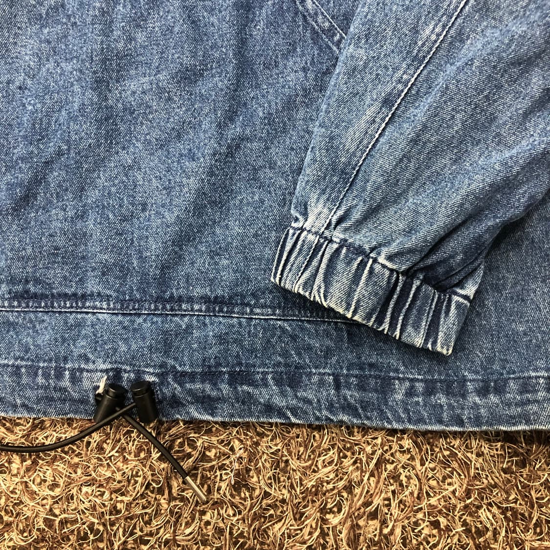 캉골 데님 아노락 후드 자켓 상품이미지3