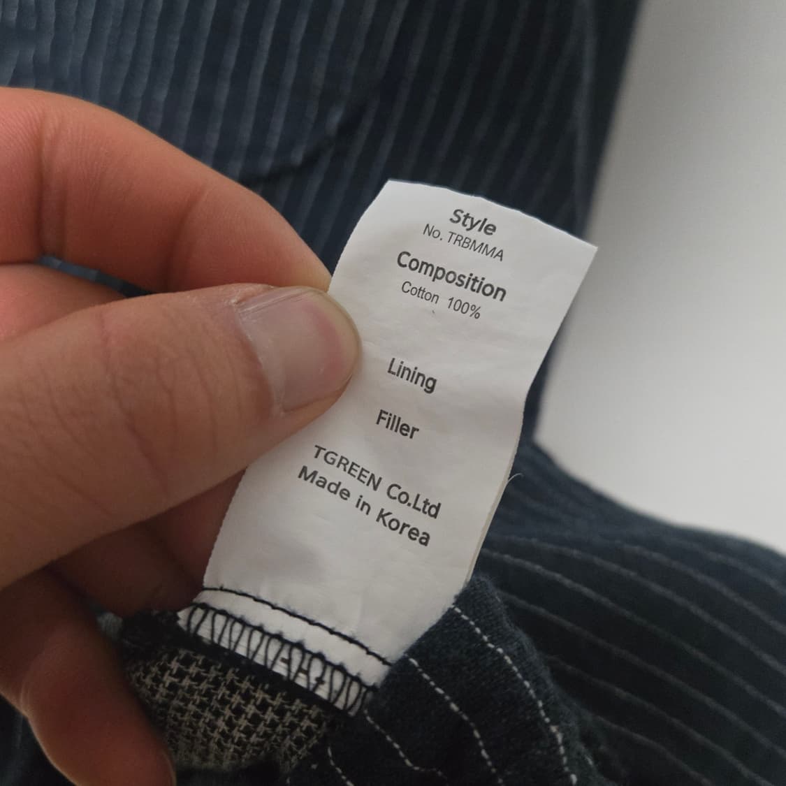 러기드하우스 스트라이프 셔츠 자켓 / 남성 셔츠 / 남성 자켓 상품이미지4