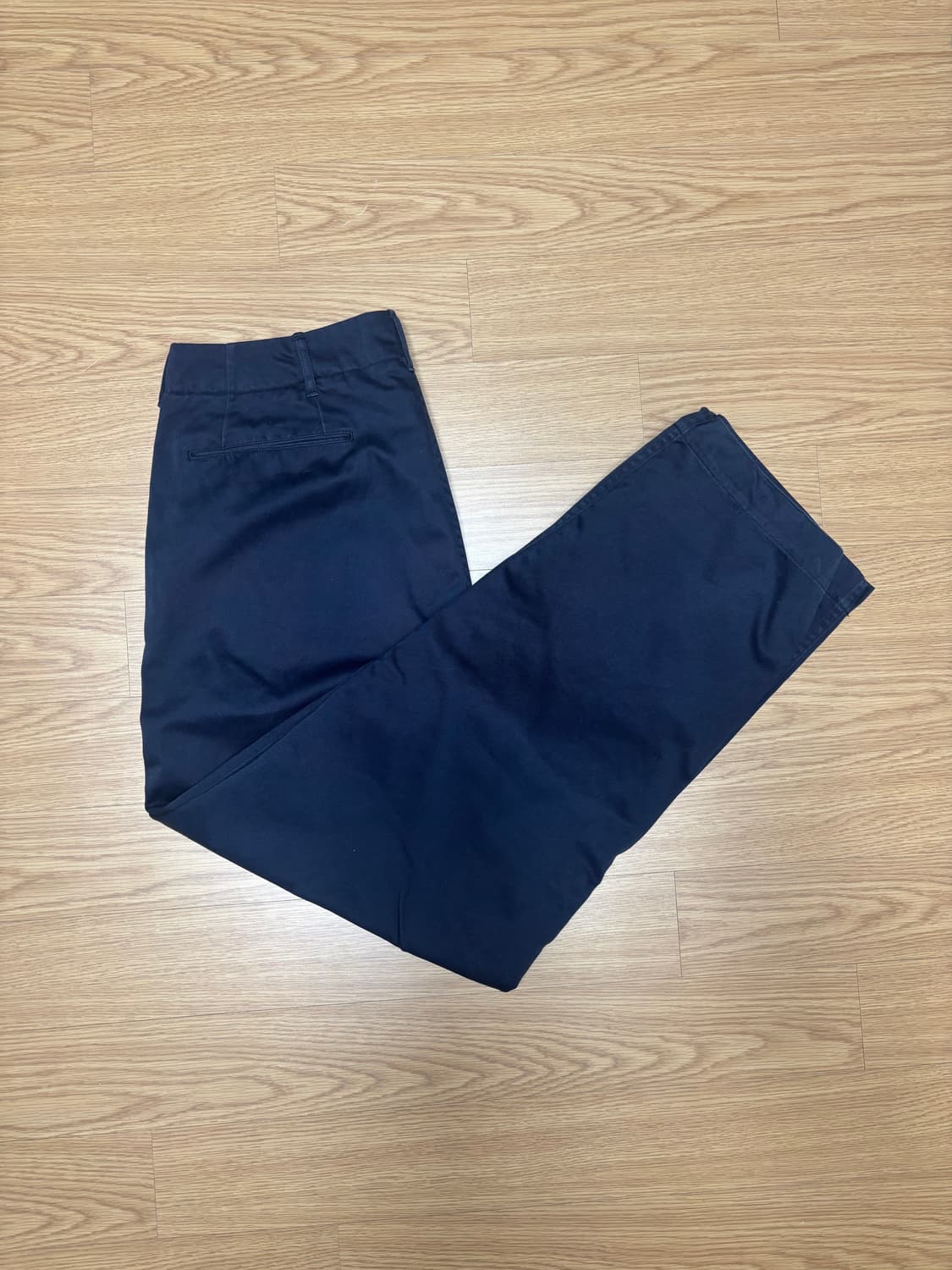 나나미카 네이비 와이드 치노 팬츠 34 상품이미지1