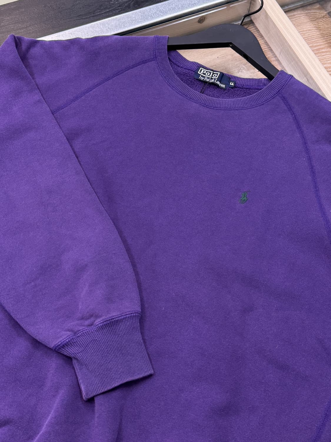 폴로랄프로렌 90s 베이직 포니 크루넥 스웻셔츠 상품이미지4