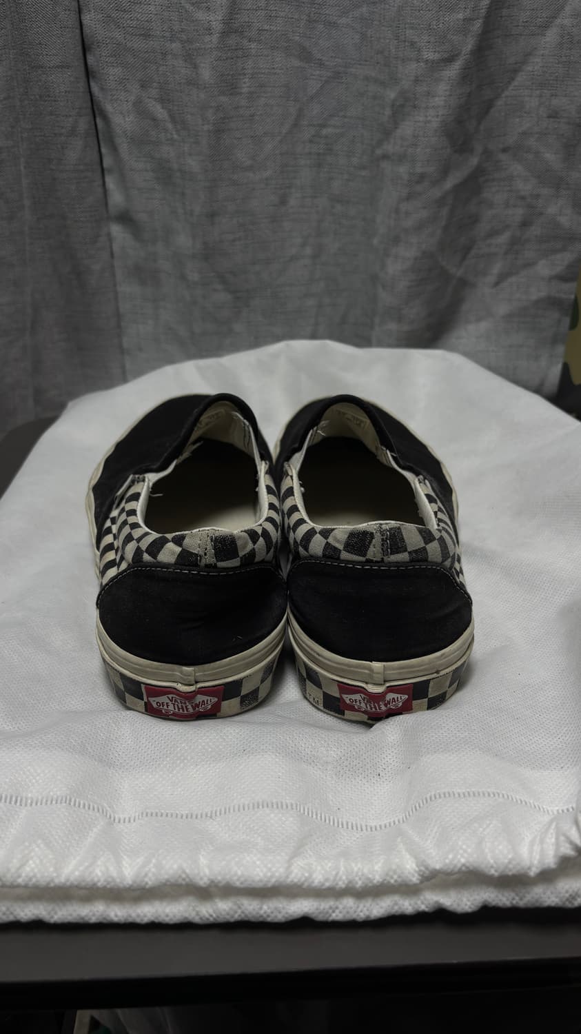 [275] 반스 슬립온 tm 사이드월 체커 블랙 상품이미지4