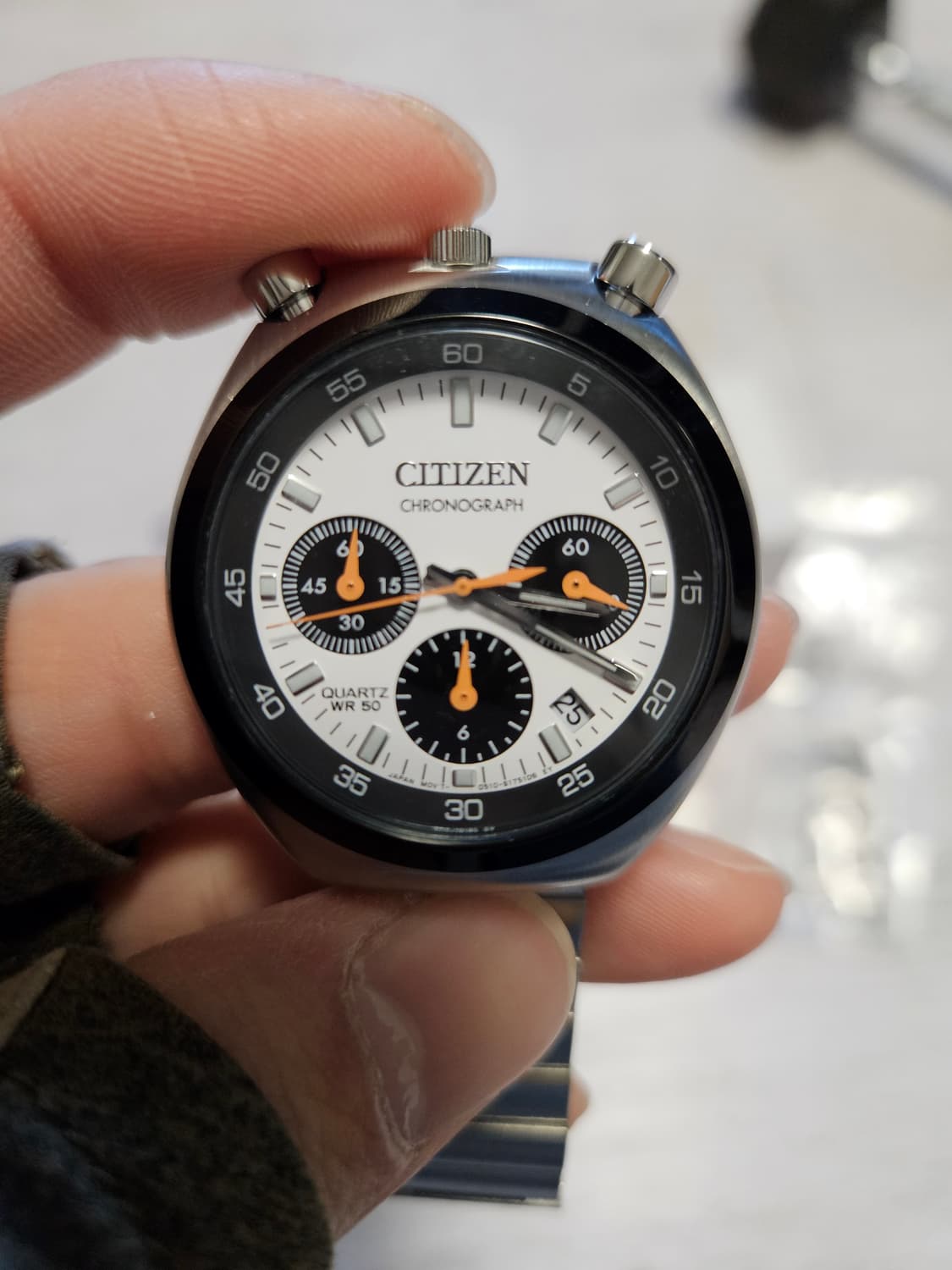 시티즌 불헤드 AN3660-81A 크로노그래프 쿼츠 상품이미지2