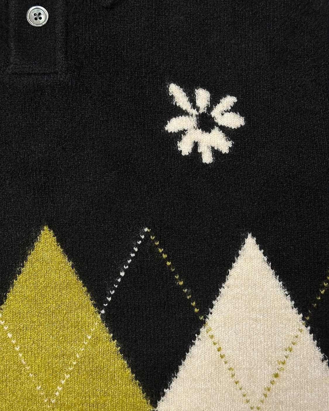 라브로스 아가일 니트 상품이미지2