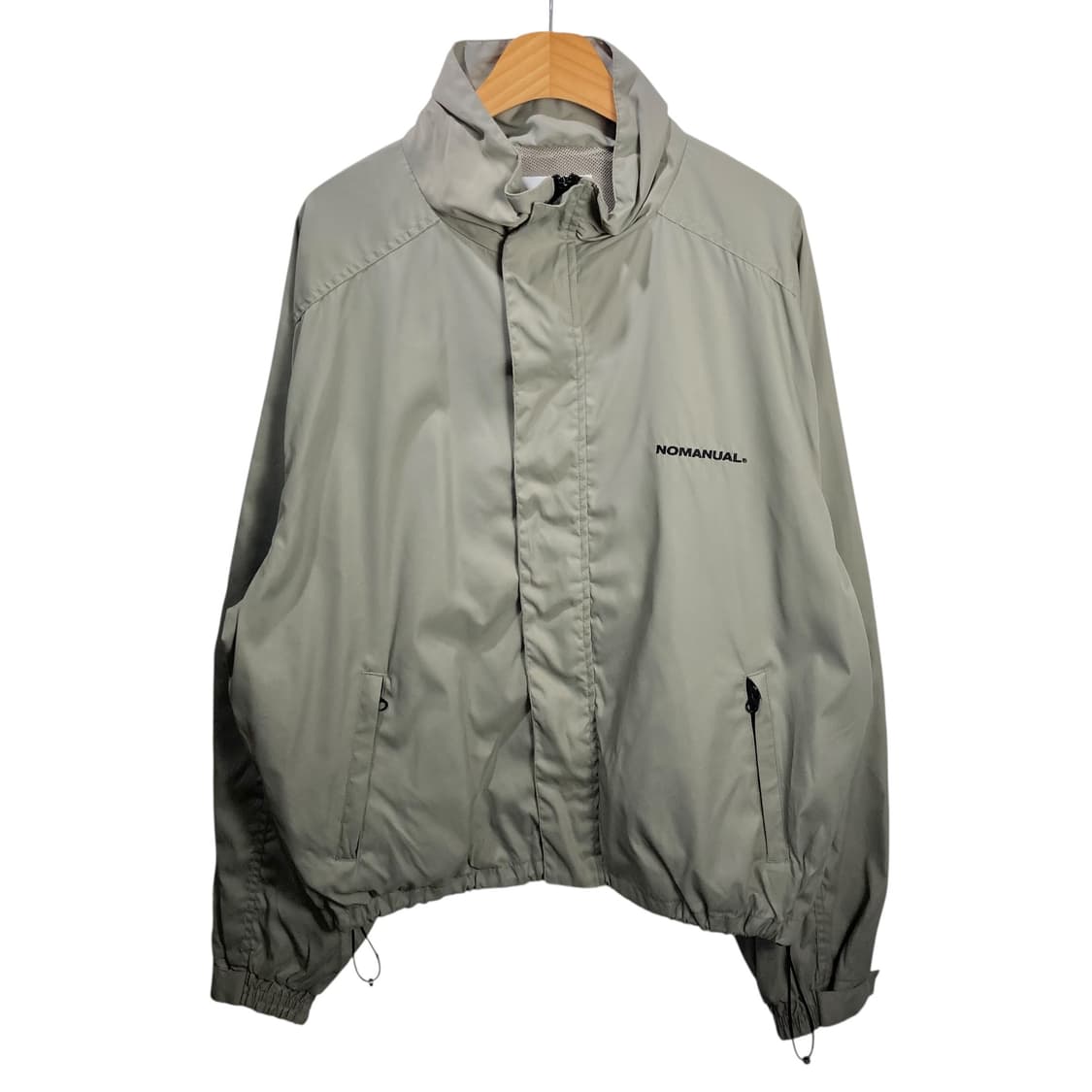 노매뉴얼 그레이 바람막이 상품이미지2