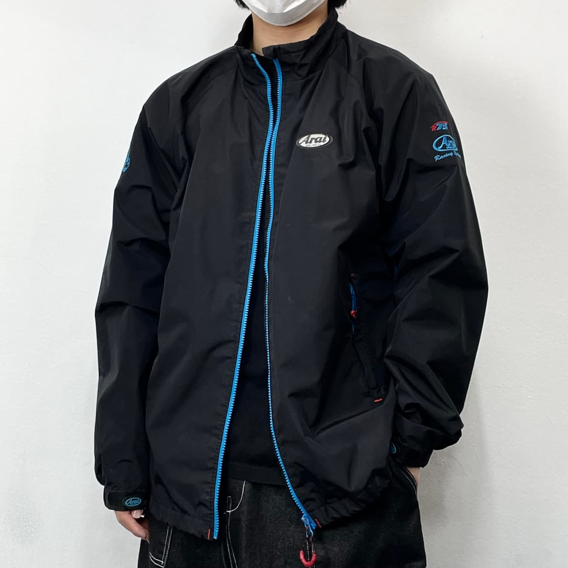 3XL 아라이 헬멧 백로고 레이싱 바람막이 자켓 상품이미지4