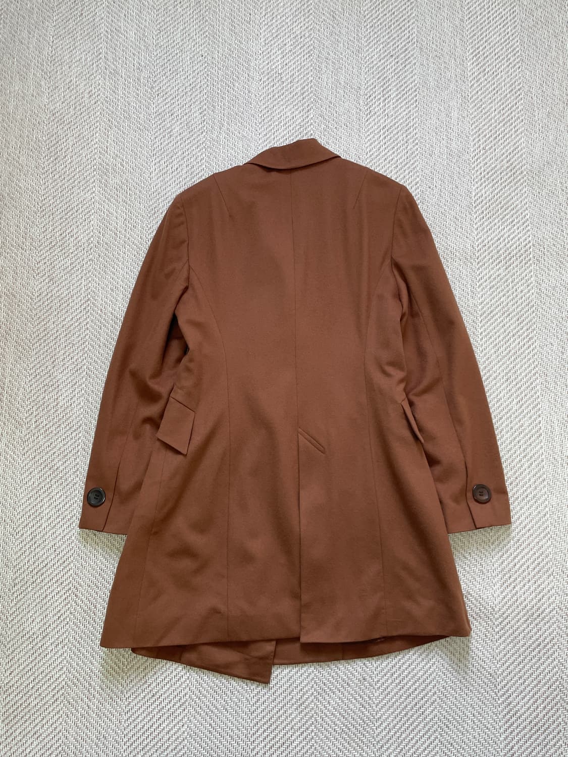 로로피아나 x 핑키앤다이앤 더블 브레스티드 체스터 코트 상품이미지8