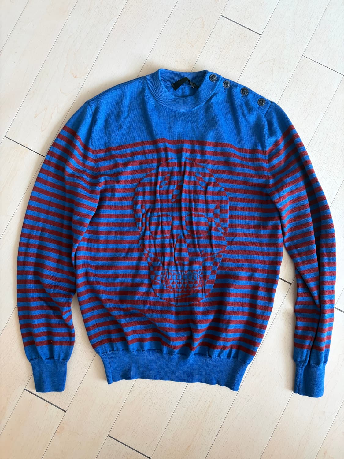 알렉산더 맥퀸 스컬 니트 상품이미지1