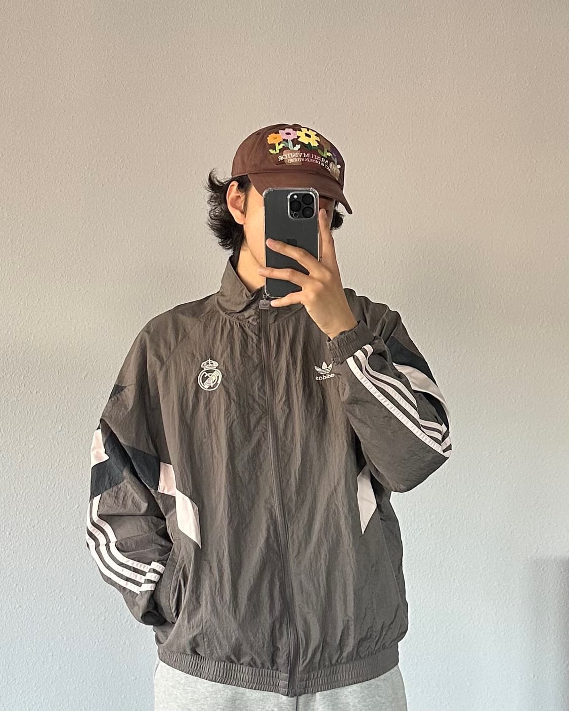 [L]아디다스 레알마드리드 오리지널 트랙탑 바람막이 상품이미지1