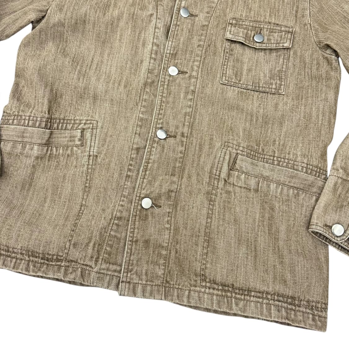 JPN 브라운 워싱 셔츠자켓 상품이미지5