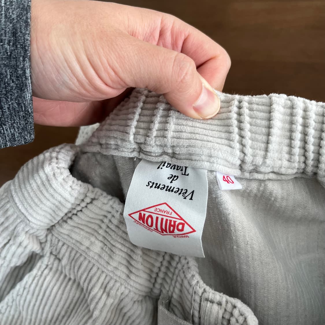 단톤 코듀로이 이지팬츠 40 상품이미지4