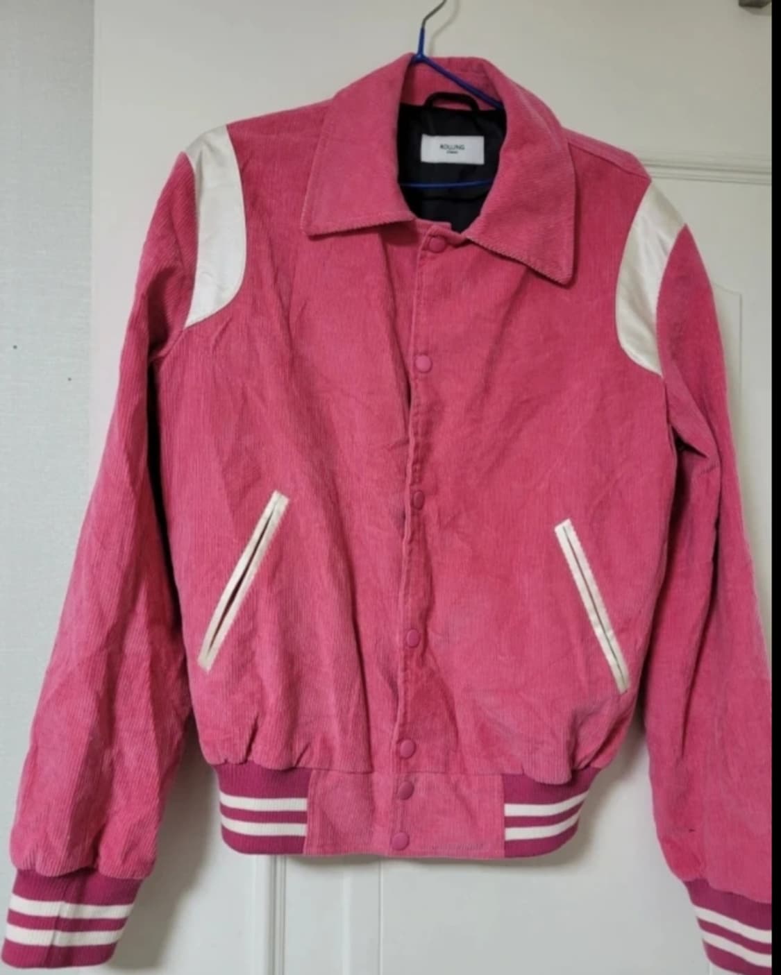 롤링스튜디오 코듀로이 바시티자켓 상품이미지2