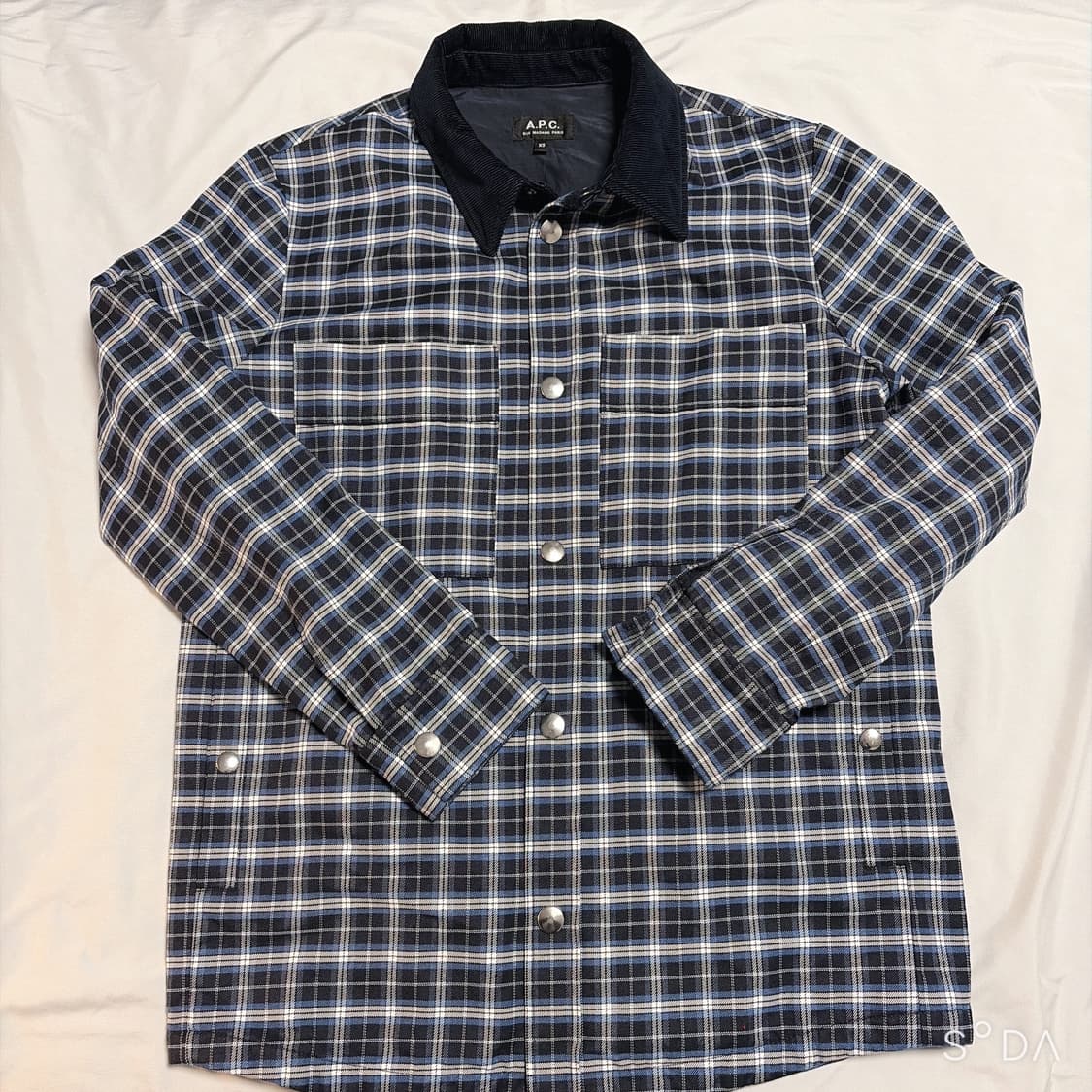 A.P.C 체크 셔츠 자켓 상품이미지1