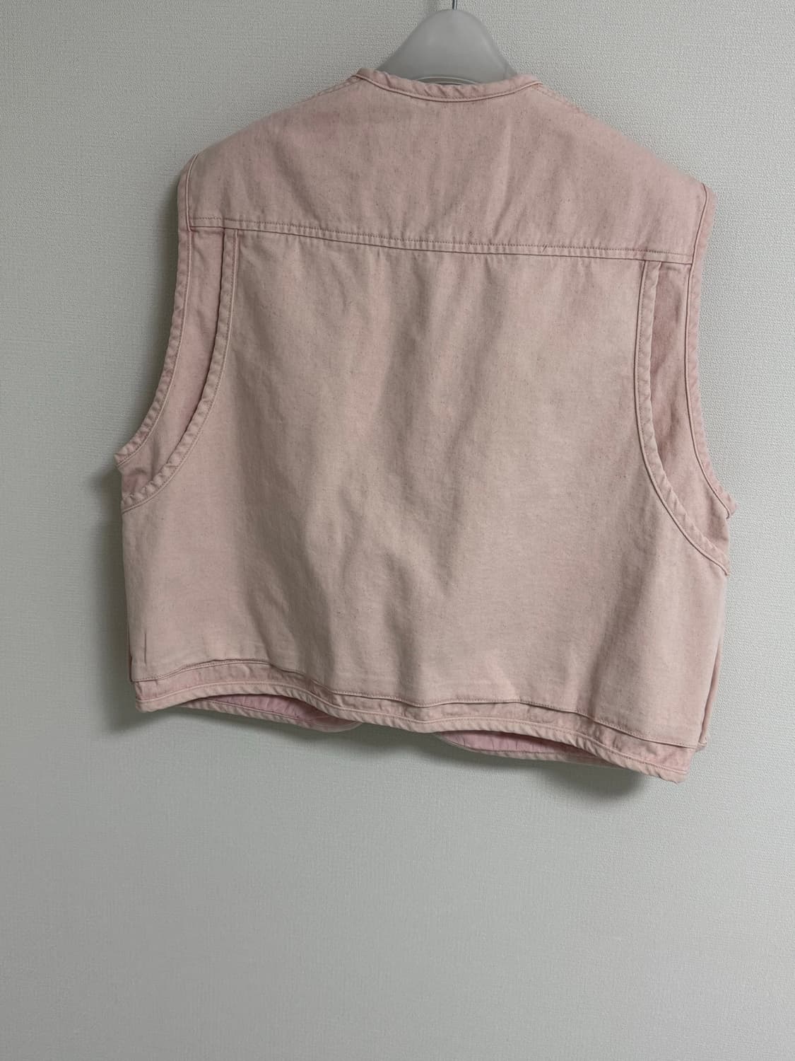 새상품 오픈와이와이 openyy 카고 핑크조끼 상품이미지2