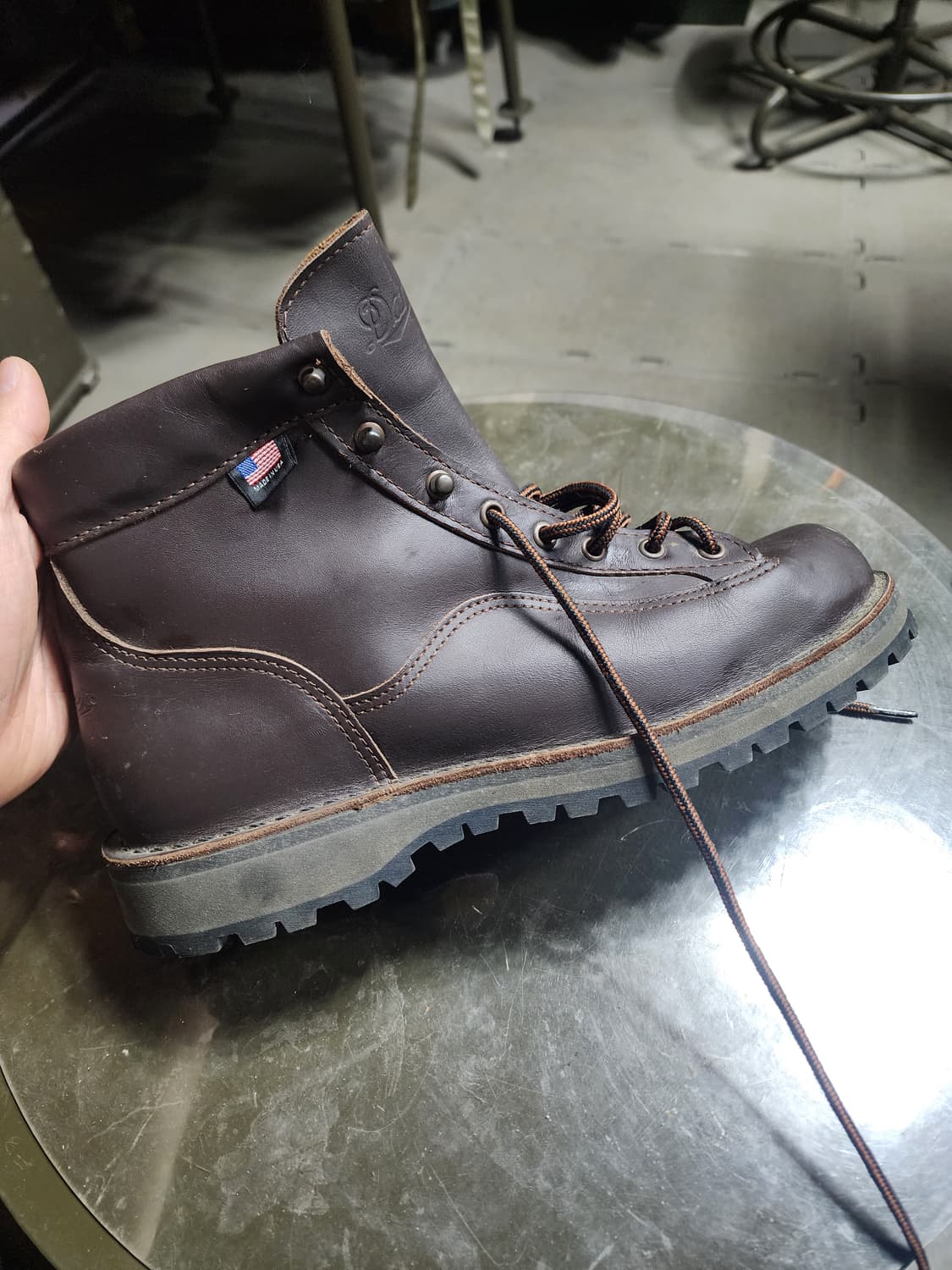 대너 익스플로러 고어텍스 부츠 브라운 색상 상품이미지4