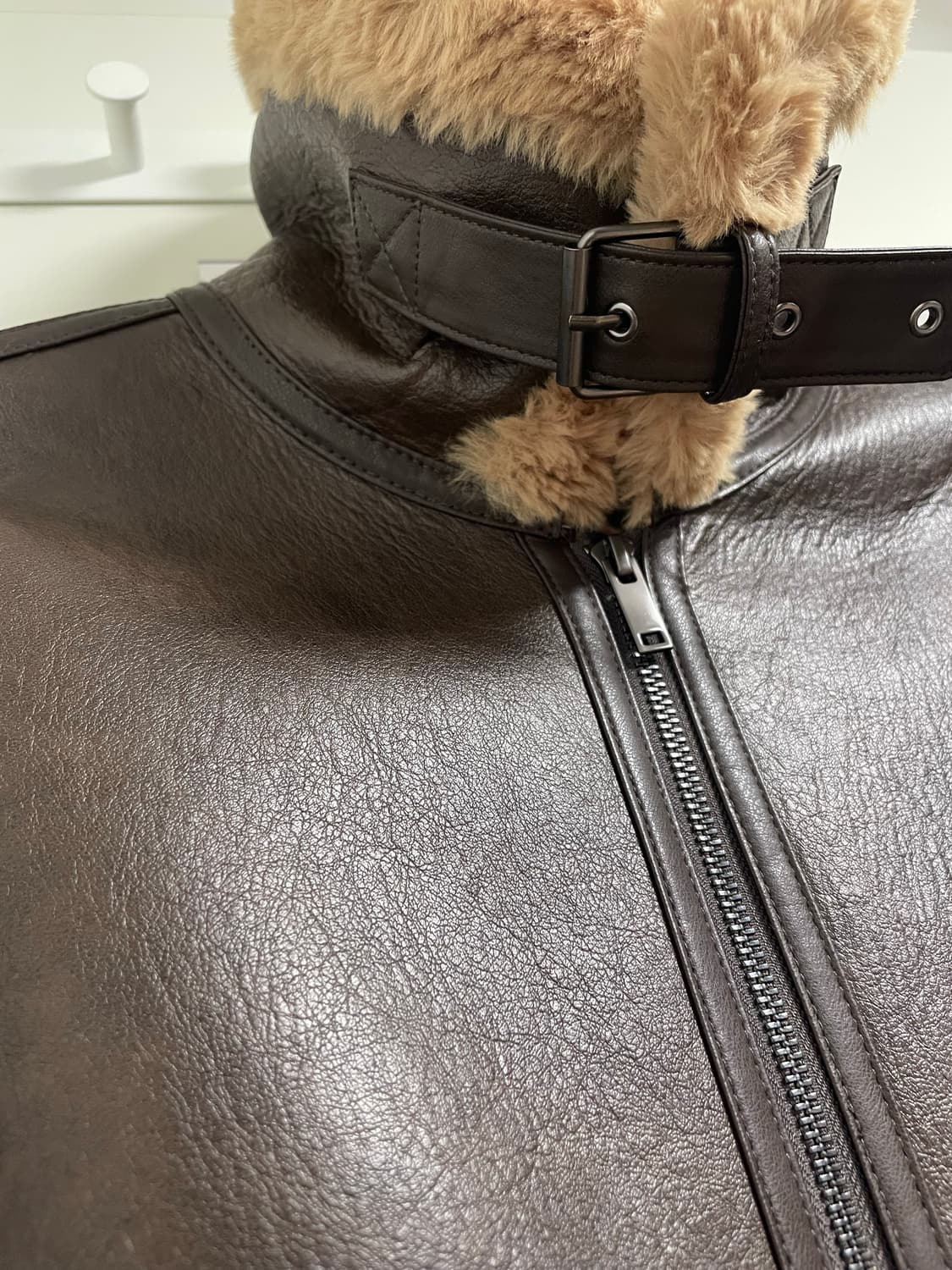 비지트인 뉴욕 무스탕 상품이미지6