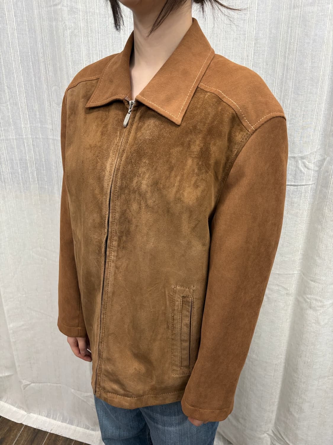 BOSS 브라운 스웨이드 자켓 상품이미지2