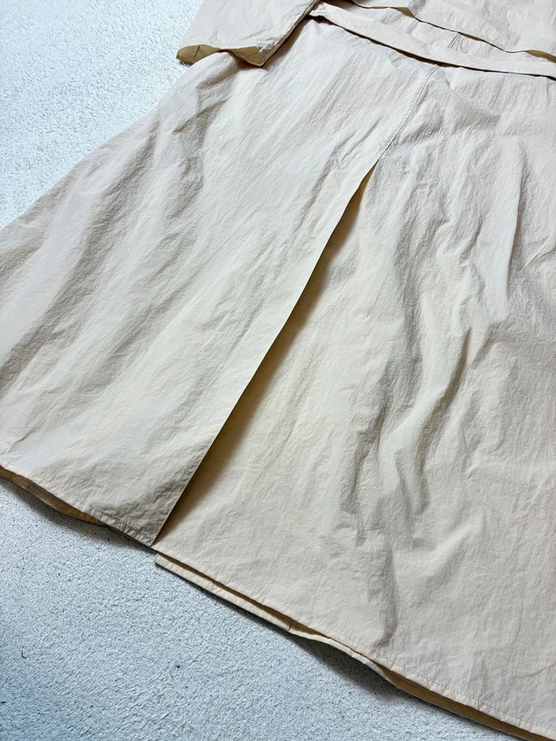 아모멘토 20ss 퍼티그 벨티드 롱 트렌치 코트 PN7841 상품이미지6