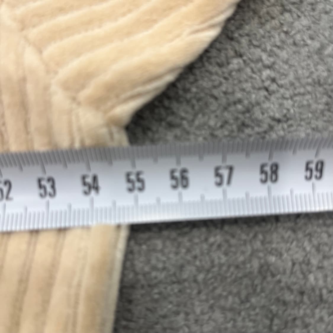 S 노스페이스 코듀로이 베이지 후드티 상품이미지6