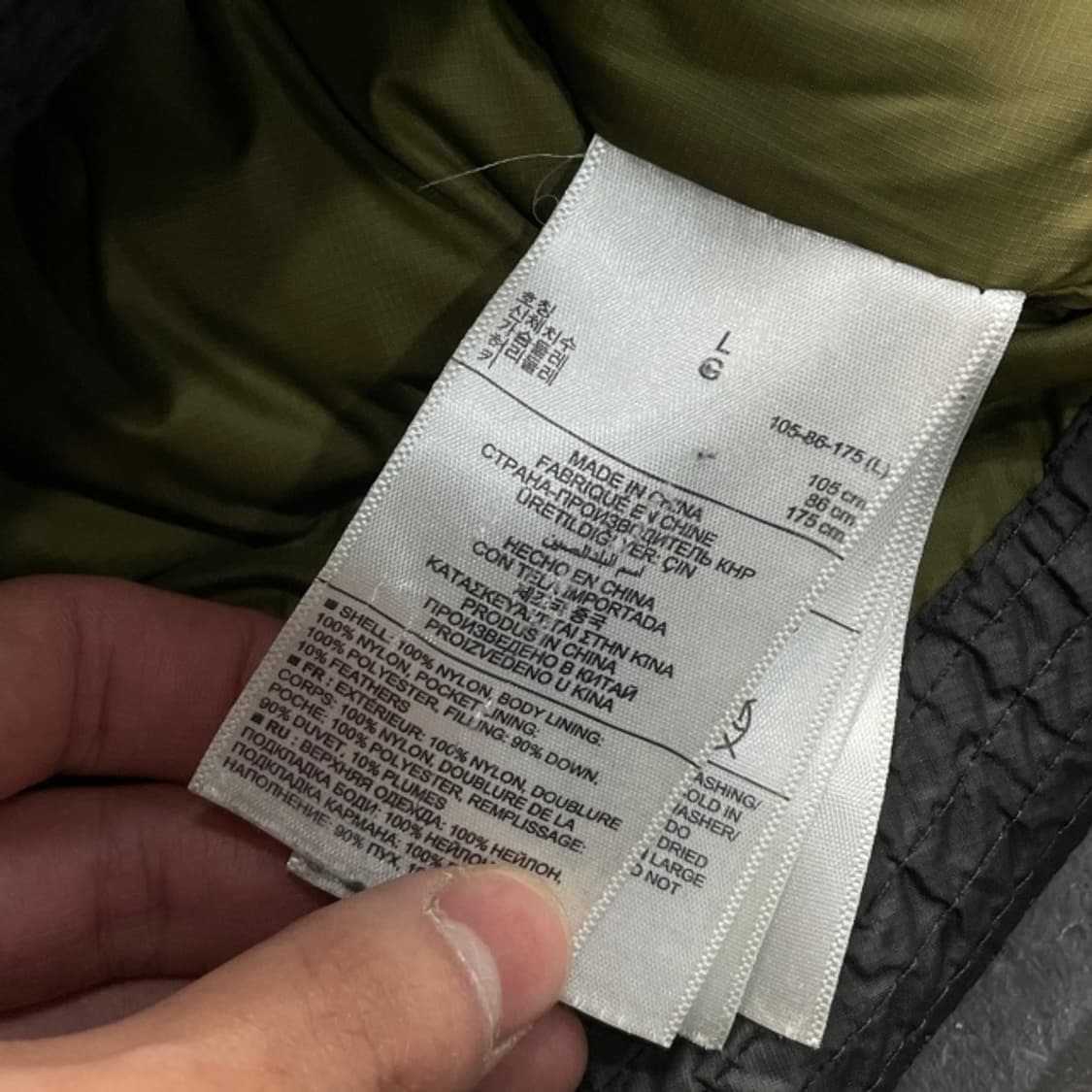 100 갭 패딩조끼 상품이미지4