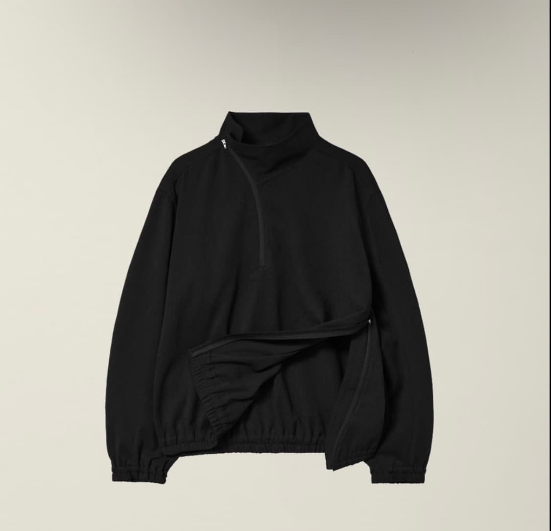 ee 누마레 커브드 하프 집업 팝니다 상품이미지2