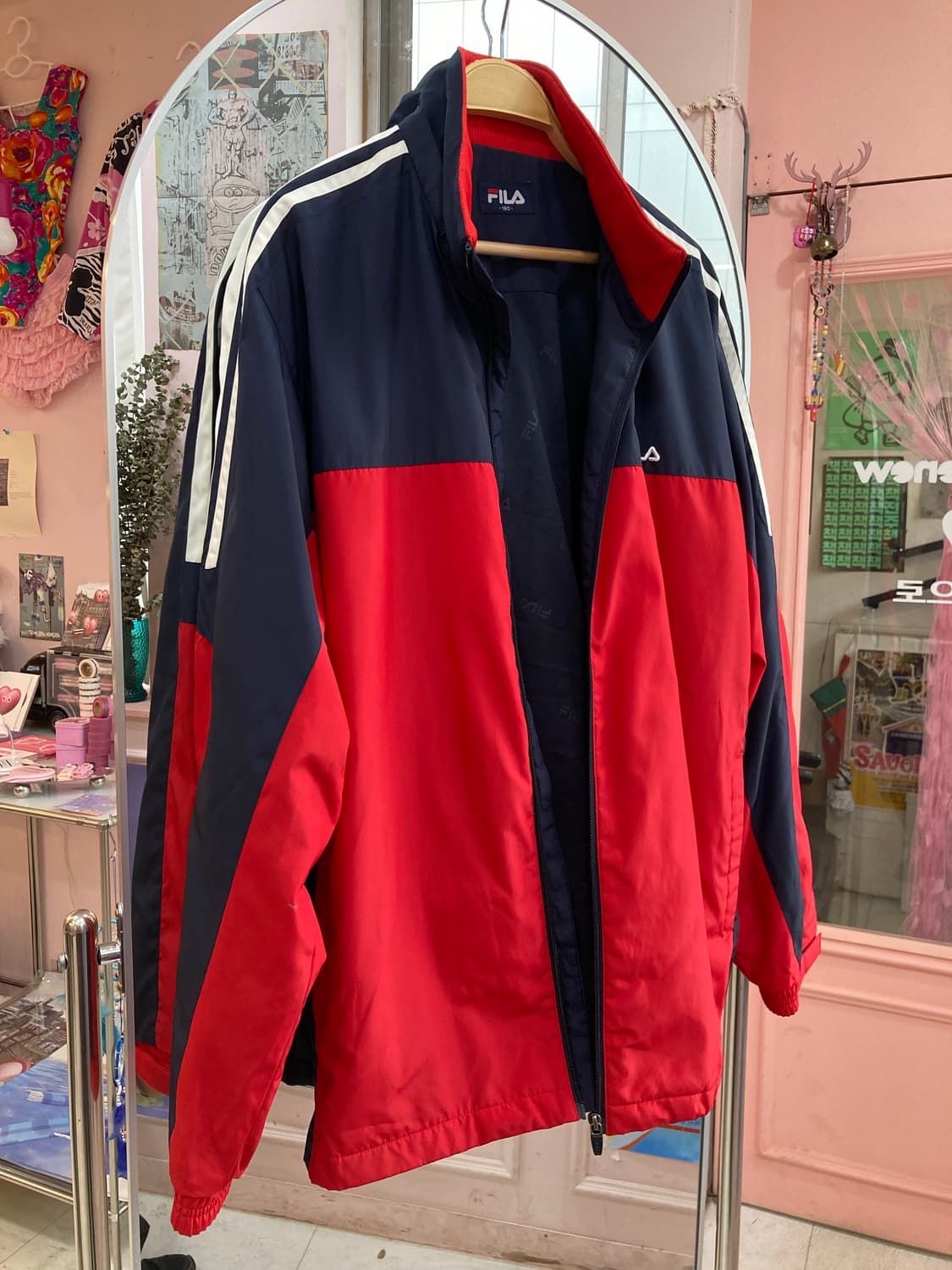 휠라 FILA 바람막이 트랙 점퍼 상품이미지1