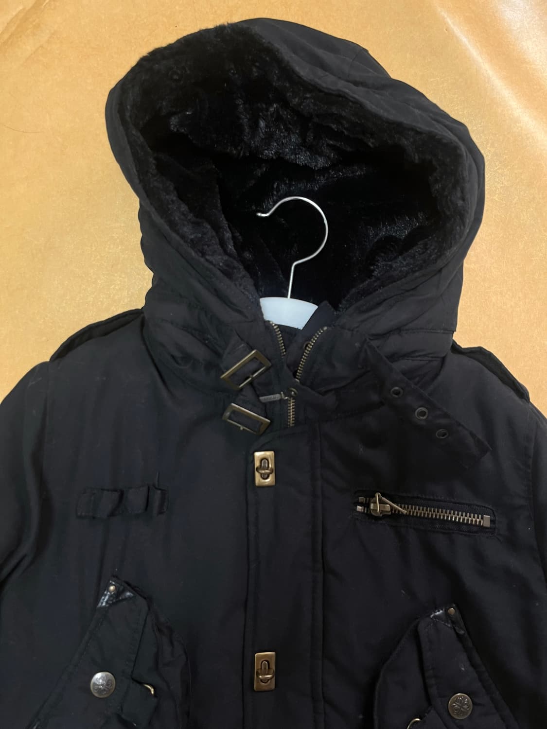 빈티지 세실맥비 블랙 야상 점퍼 패딩 와투케 상품이미지2