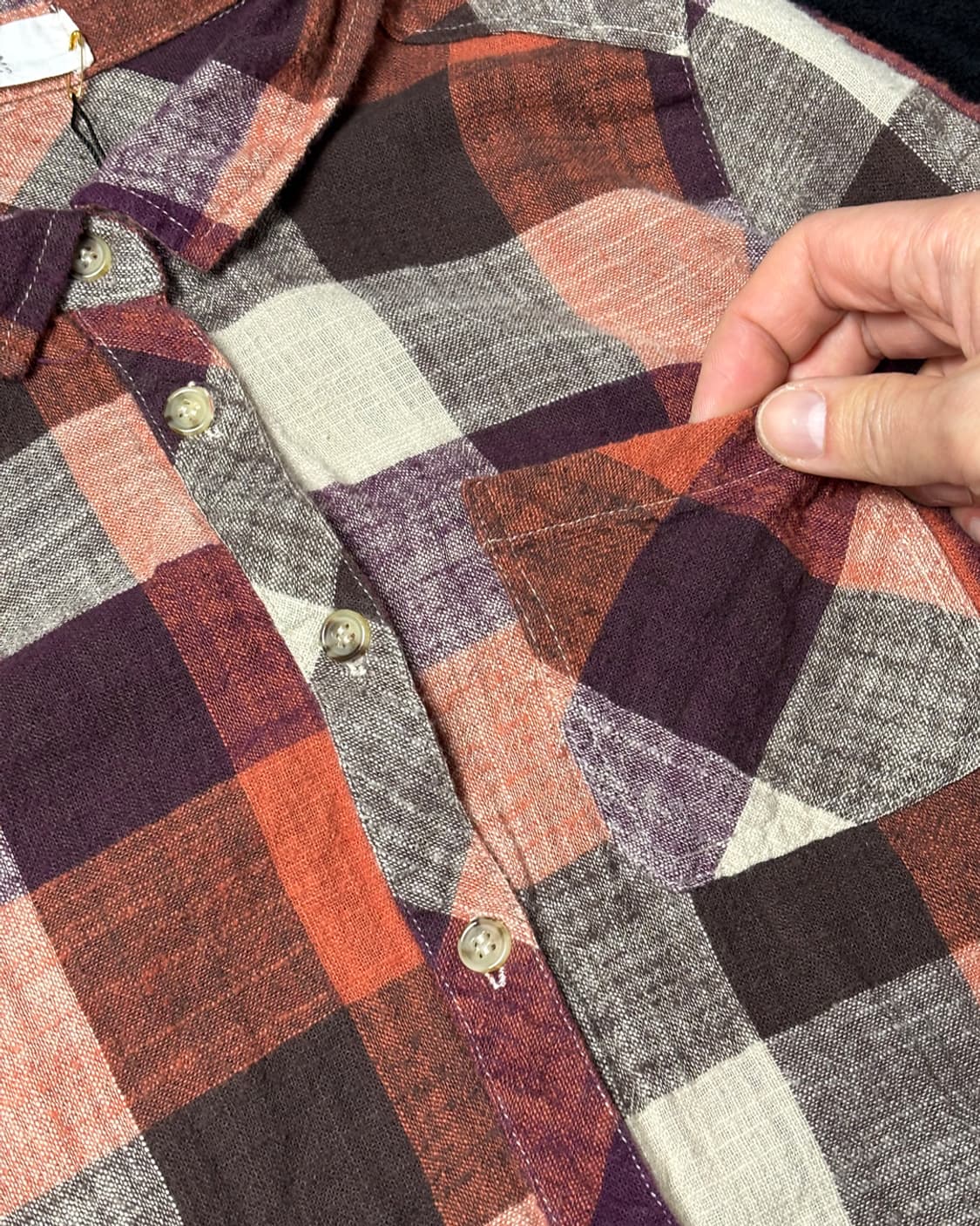 일본빈티지 RPS 사이드 포켓 셔츠 상품이미지4