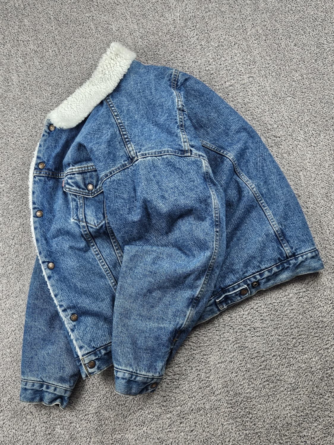 90's 리바이스 쉐르파 데님 트러커 자켓 ( XL ) / 10333 상품이미지3