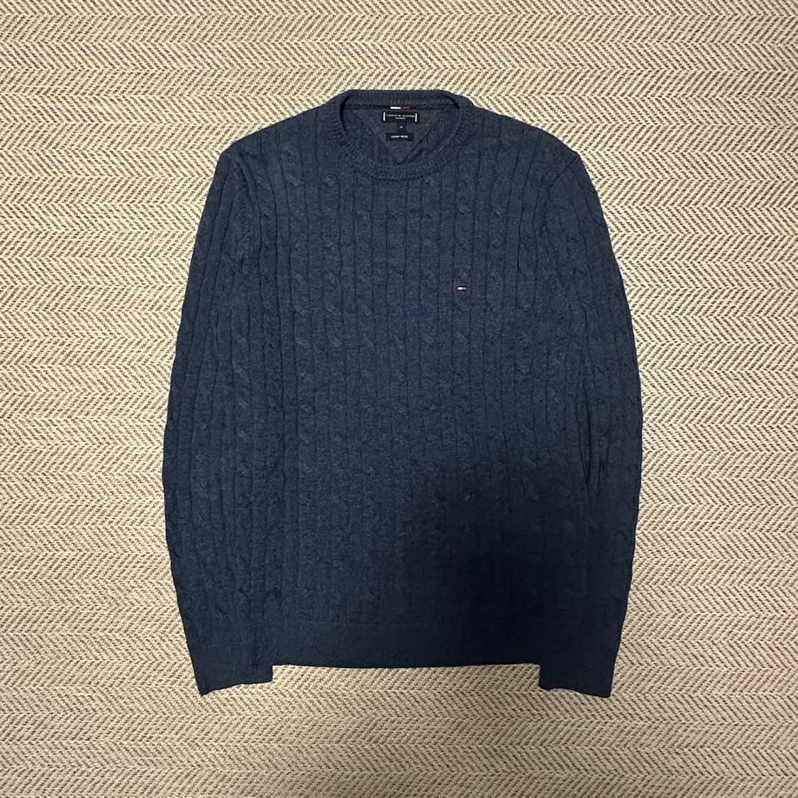 TOMMY HILFIGER wool cable knit sweater 상품이미지1
