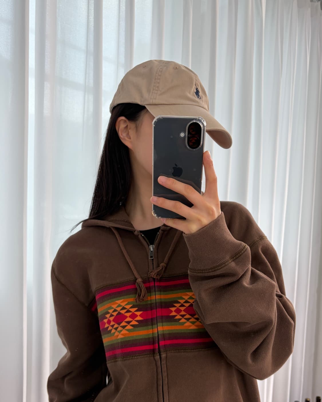 폴로 랄프로렌 베이지 코튼 치노 볼캡 상품이미지2