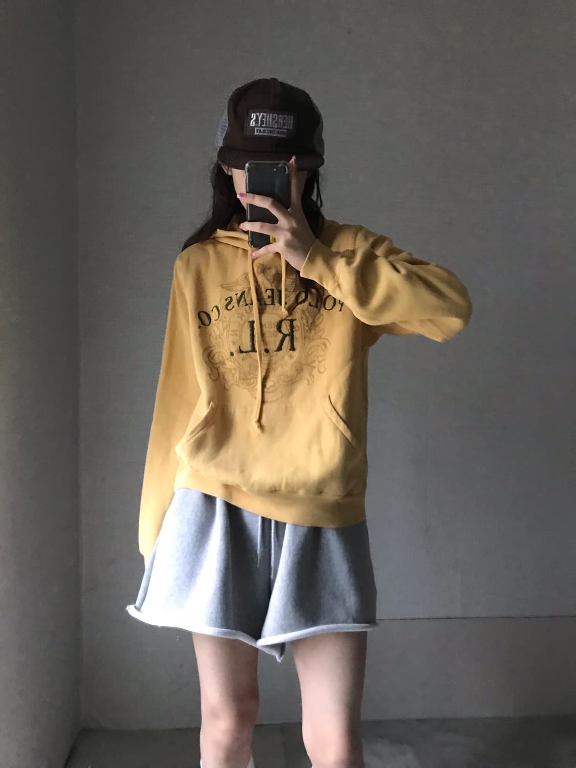 폴로 빈티지 로고 후드티 상품이미지3