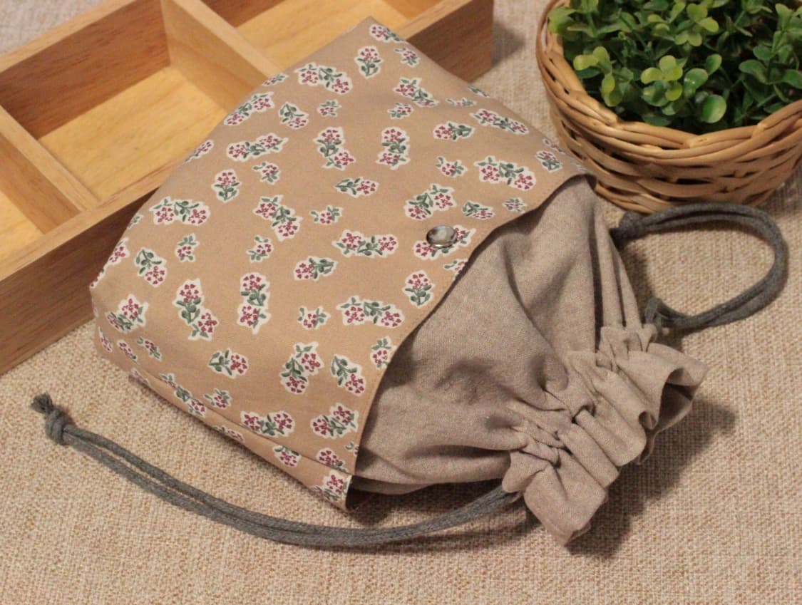 핸드메이드 2포켓 스트링 파우치 상품이미지8