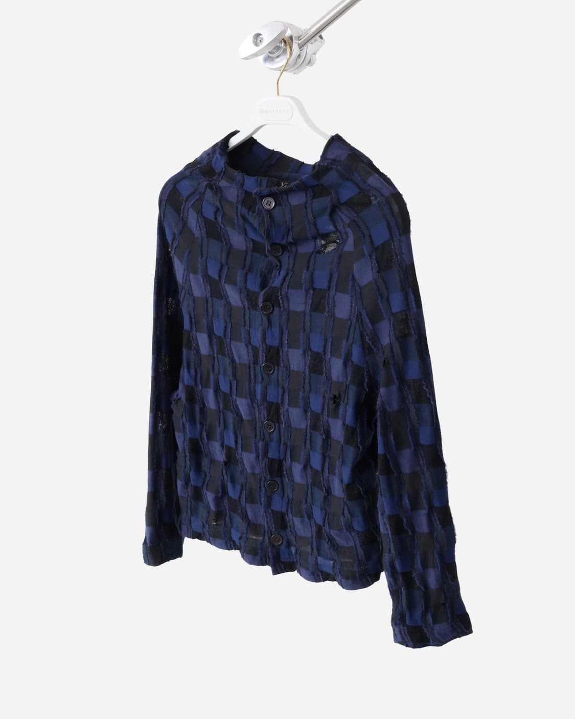 Yohji Yamamoto | Checkered Cardigan 상품이미지5