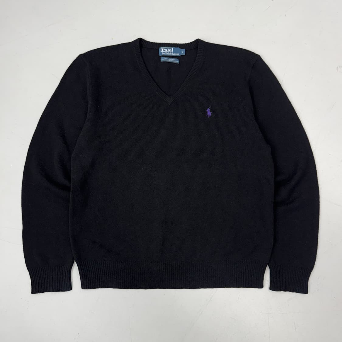 폴로 포니 램스울 브이넥 니트 상품이미지2
