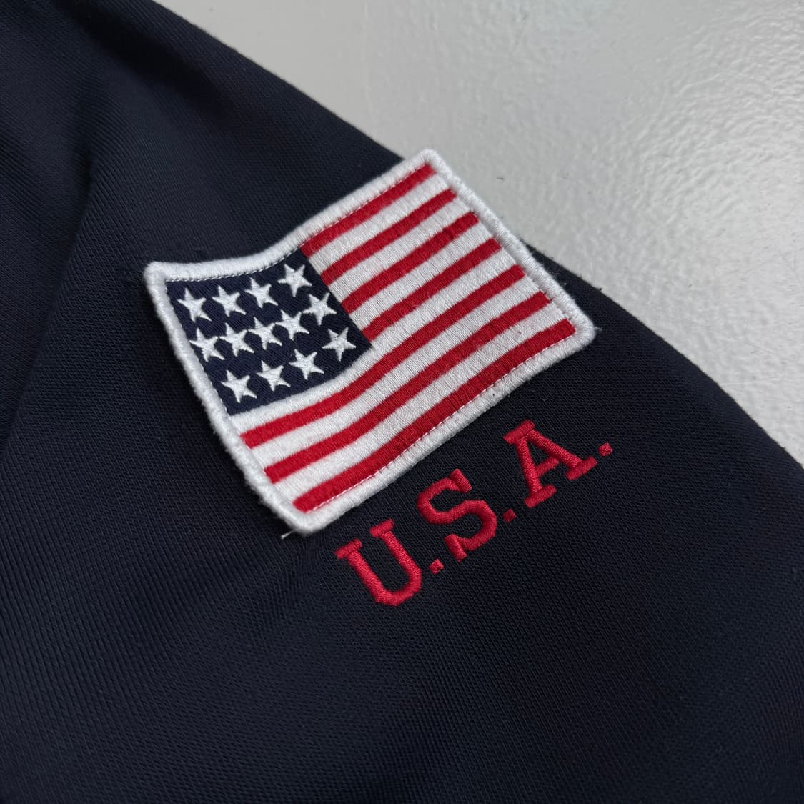 폴로 신형 빅로고 성조기 패치 후드티 상품이미지4