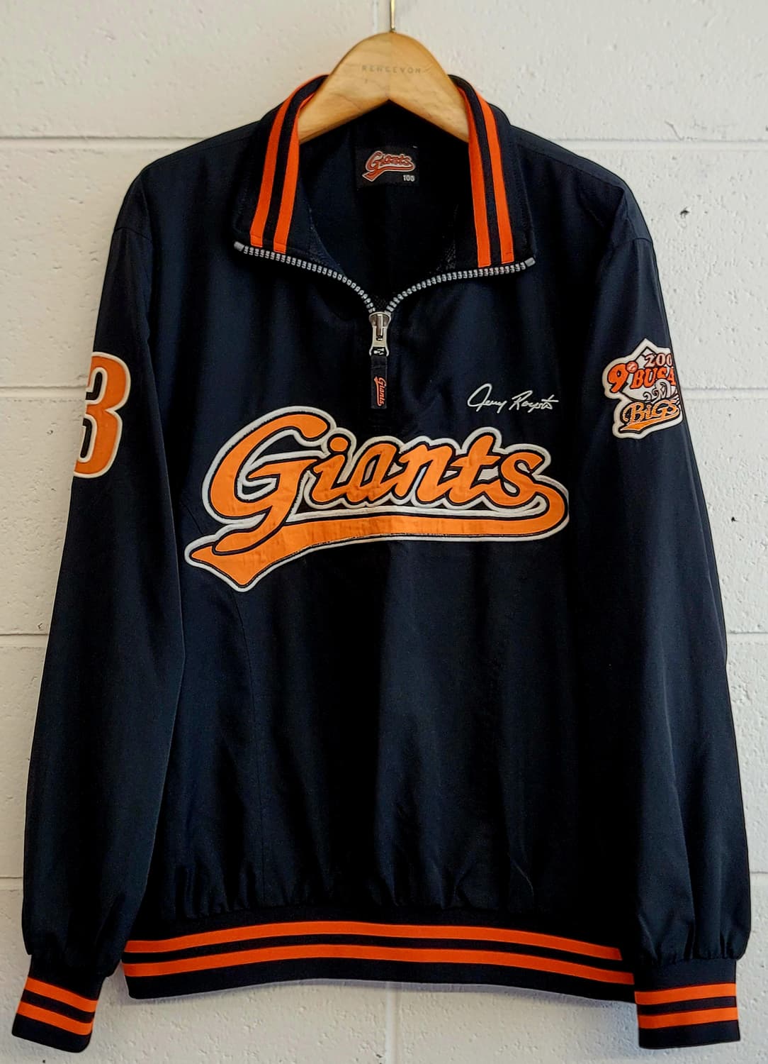 롯데자이언츠 봄.가을 올드 제리로이스터 아노락자켓(바람막이 점퍼) 판매 상품이미지2