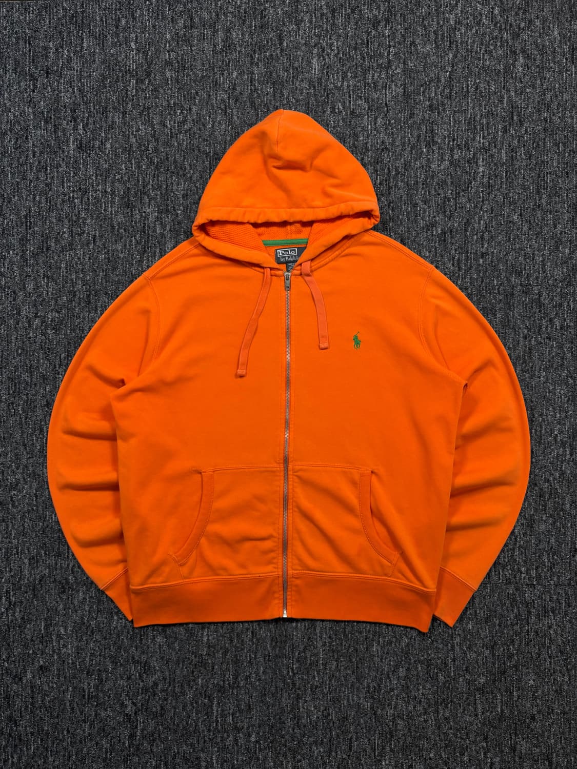 폴로 오렌지 후드집업 상품이미지4