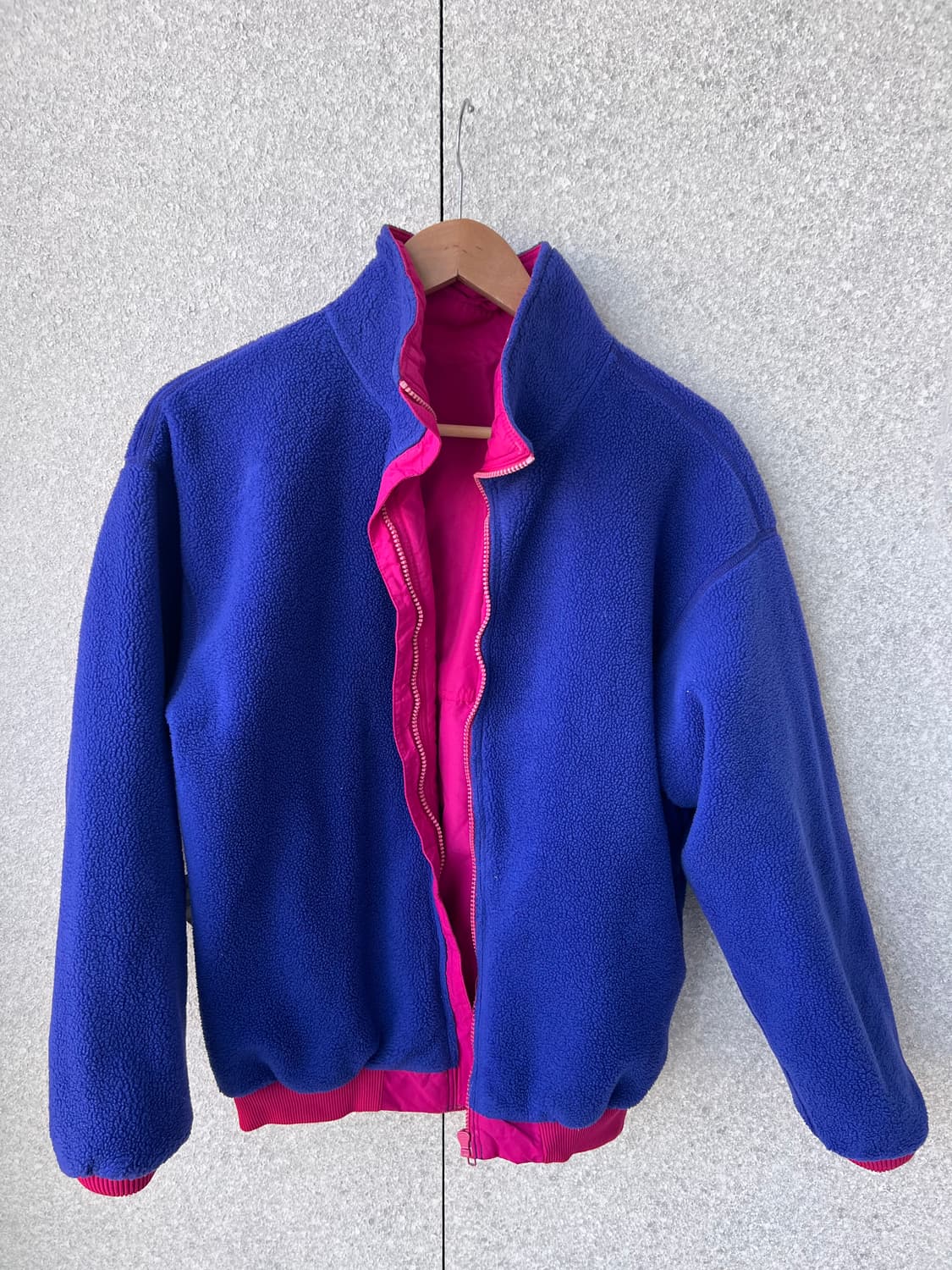 빈티지 파타고니아 쉘드 신칠라 봄버 자켓 핑크/퍼플 L 상품이미지5