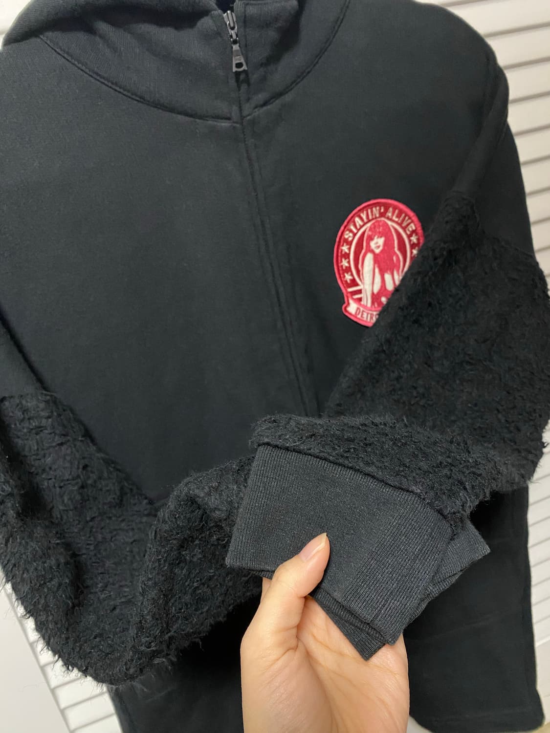 히스테릭 글래머 패치 후드 집업 상품이미지4