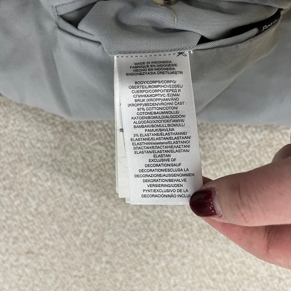 [29/30] 폴로랄프로렌 스트레치 슬림핏 치노팬츠 면바지 0115M1 상품이미지4