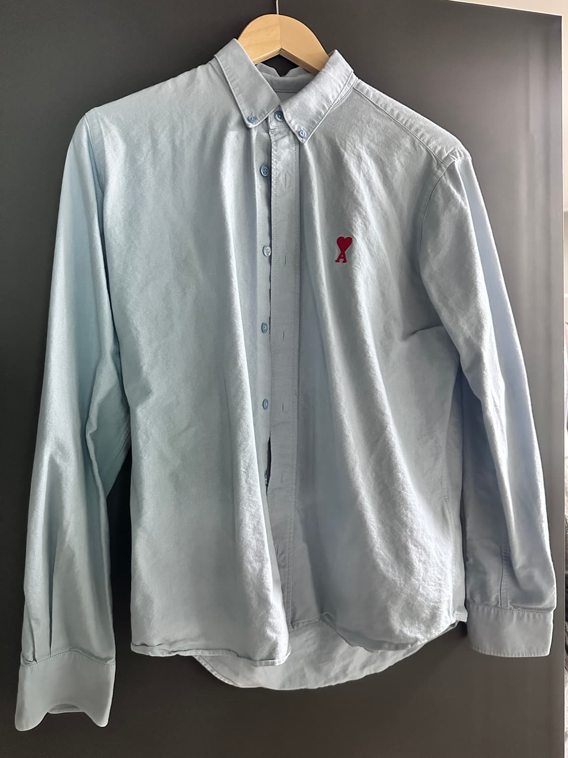 아미 옥스포드 하늘색 셔츠 (38) 상품이미지2