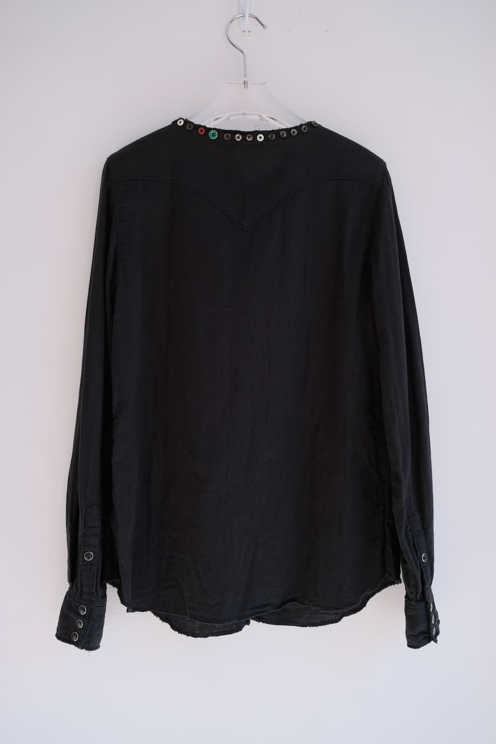 Button trimming shirts 상품이미지8