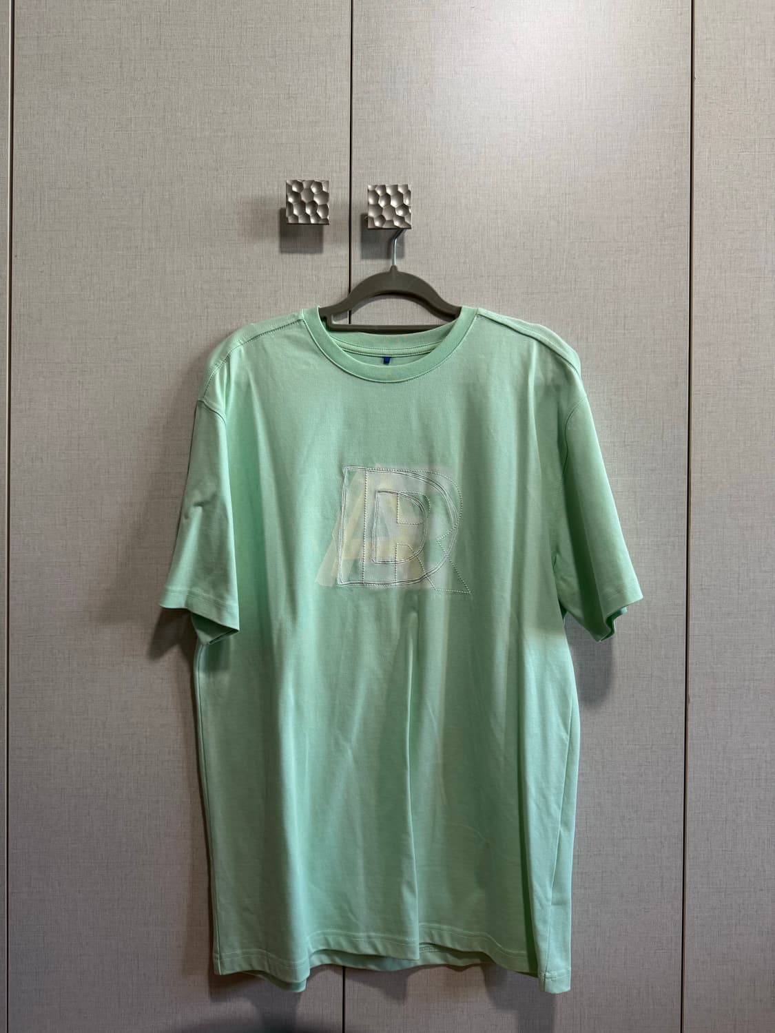 아더에러 Layer logo t-shirt MintA2 상품이미지1