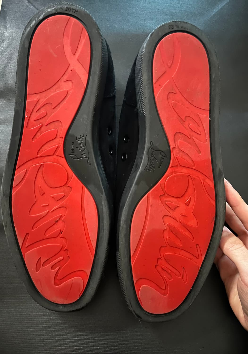 크리스찬 루부탱 스웨이드 스니커즈 41 상품이미지3