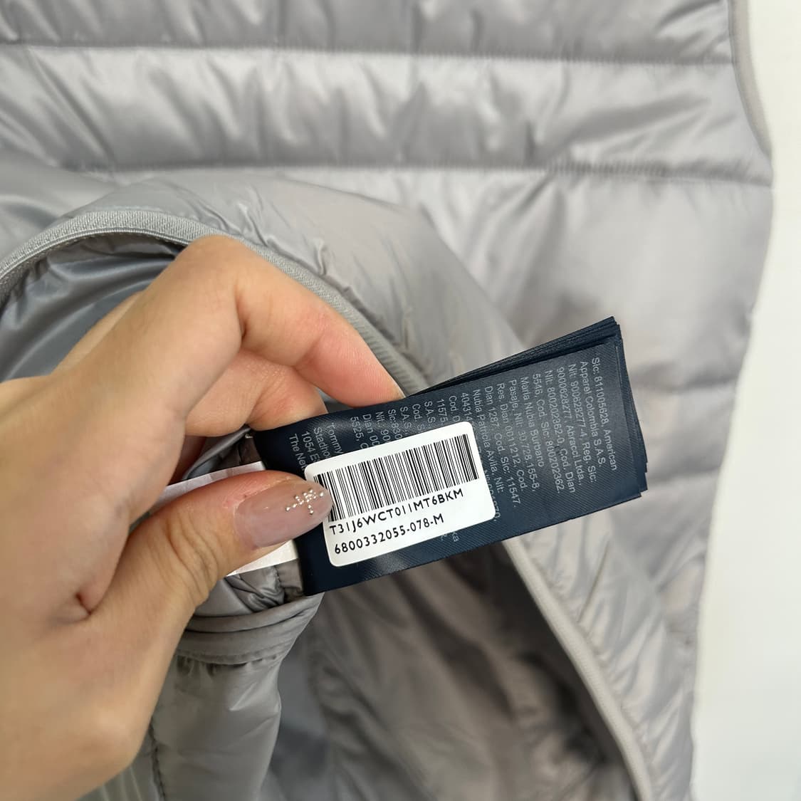 타미힐피거 남성 패딩조끼 M 상태최상 상품이미지4