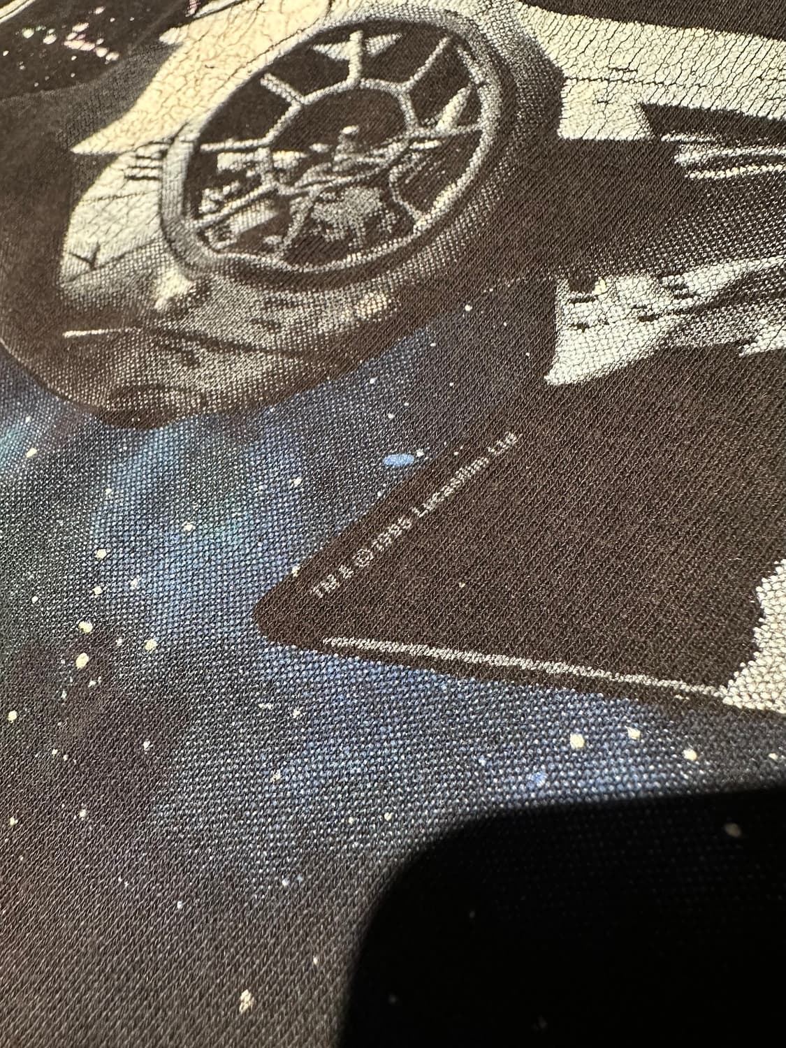 90s USA 빈티지 스타워즈 다스베이더 반팔 티셔츠 상품이미지4