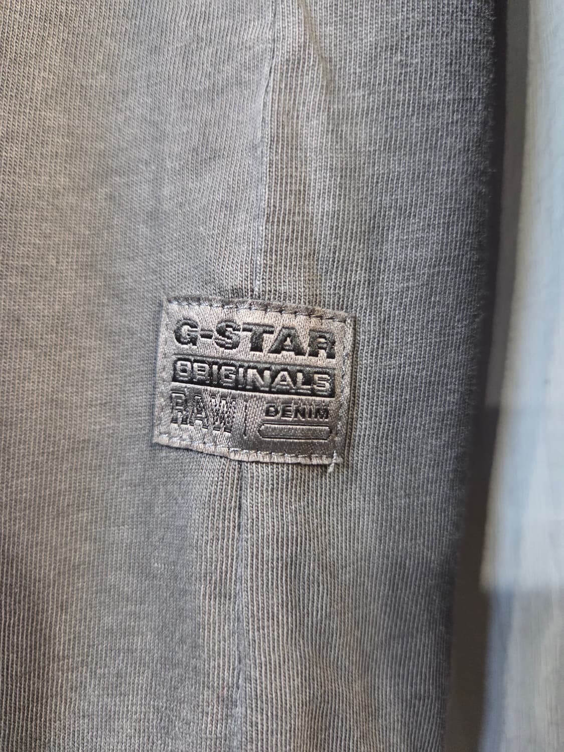 G-Star RAW 롱슬리브 티셔츠 그레이(S) 상품이미지3